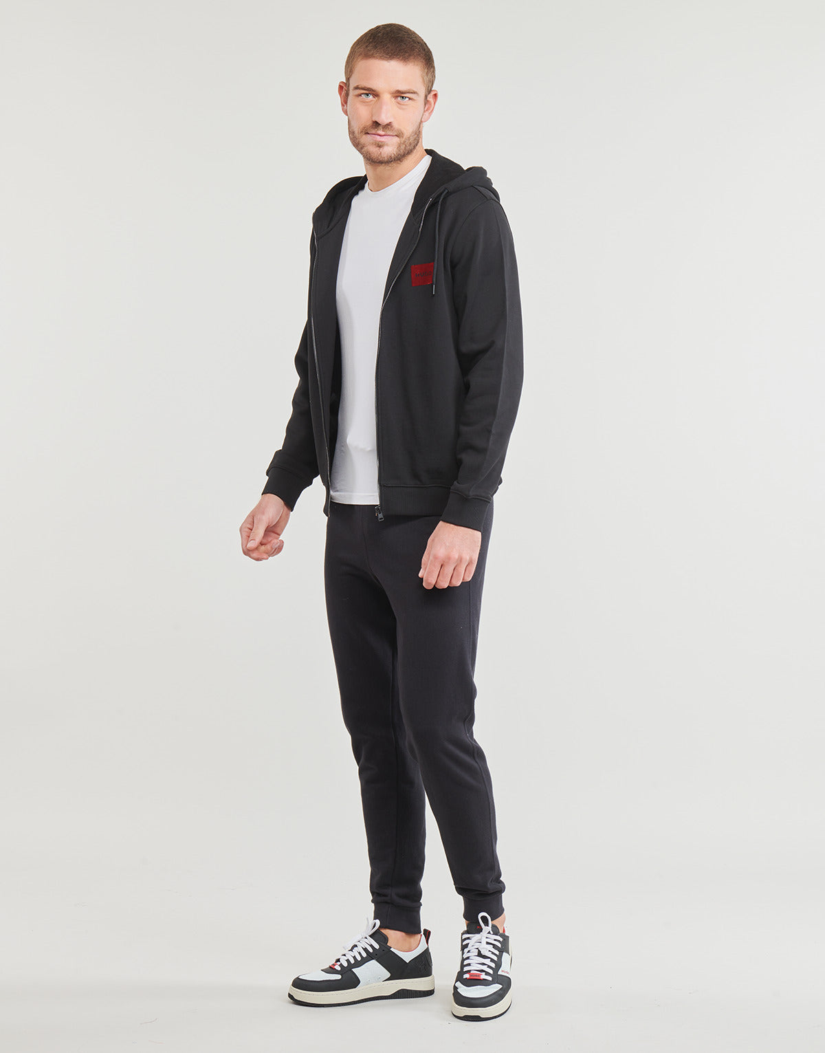 Felpa Uomo HUGO Daple_V Nero