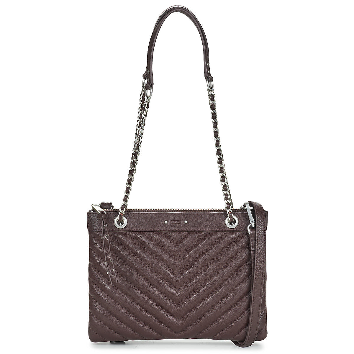 Borsa a tracolla Donna Ikks 1440 REPORTER Marrone