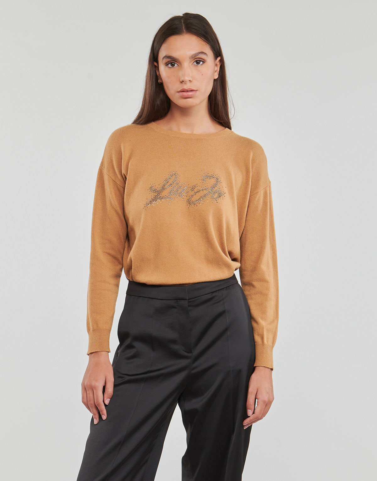 Maglione Donna Liu Jo MF3365 Marrone