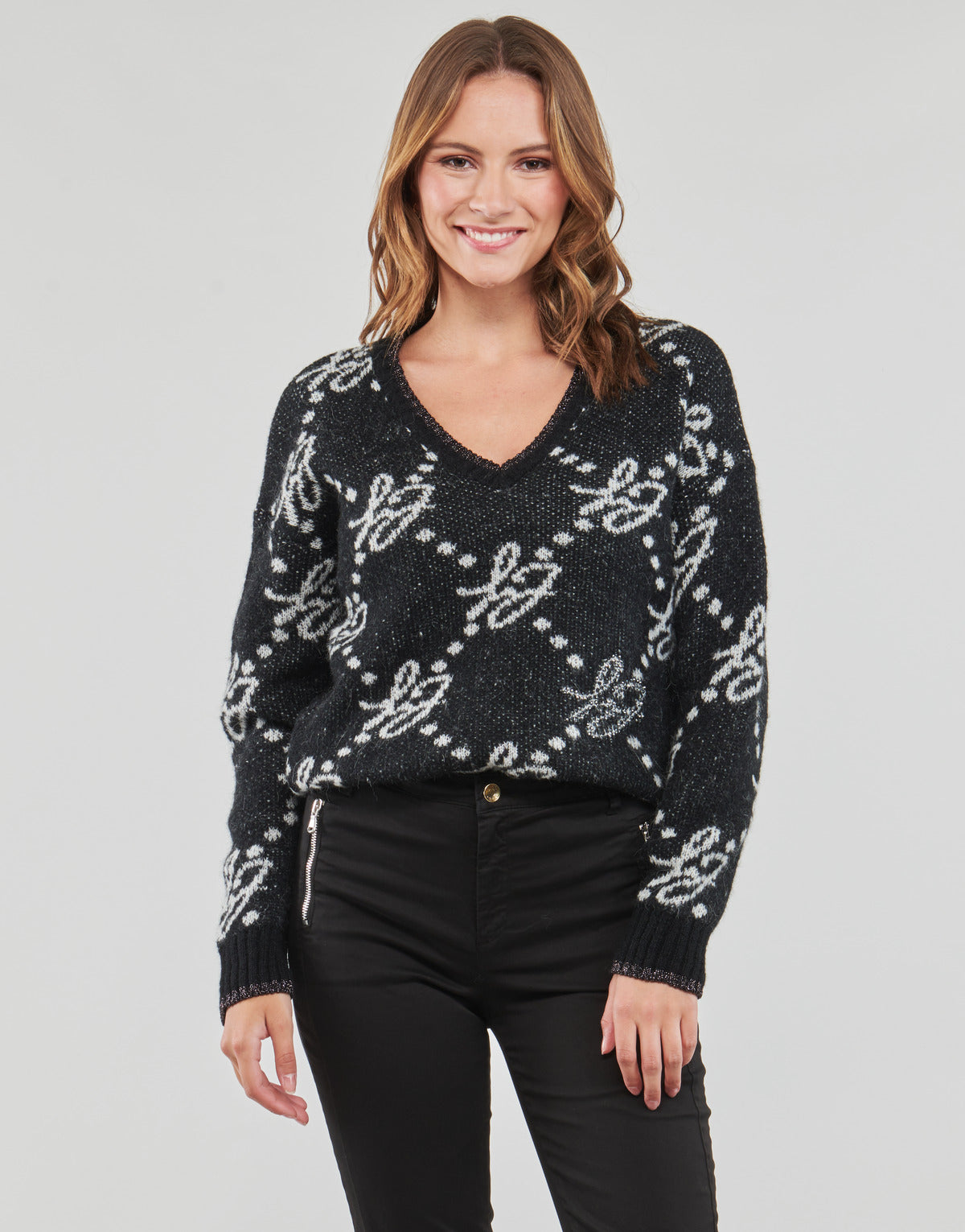 Maglione Donna Liu Jo MF3227 Nero