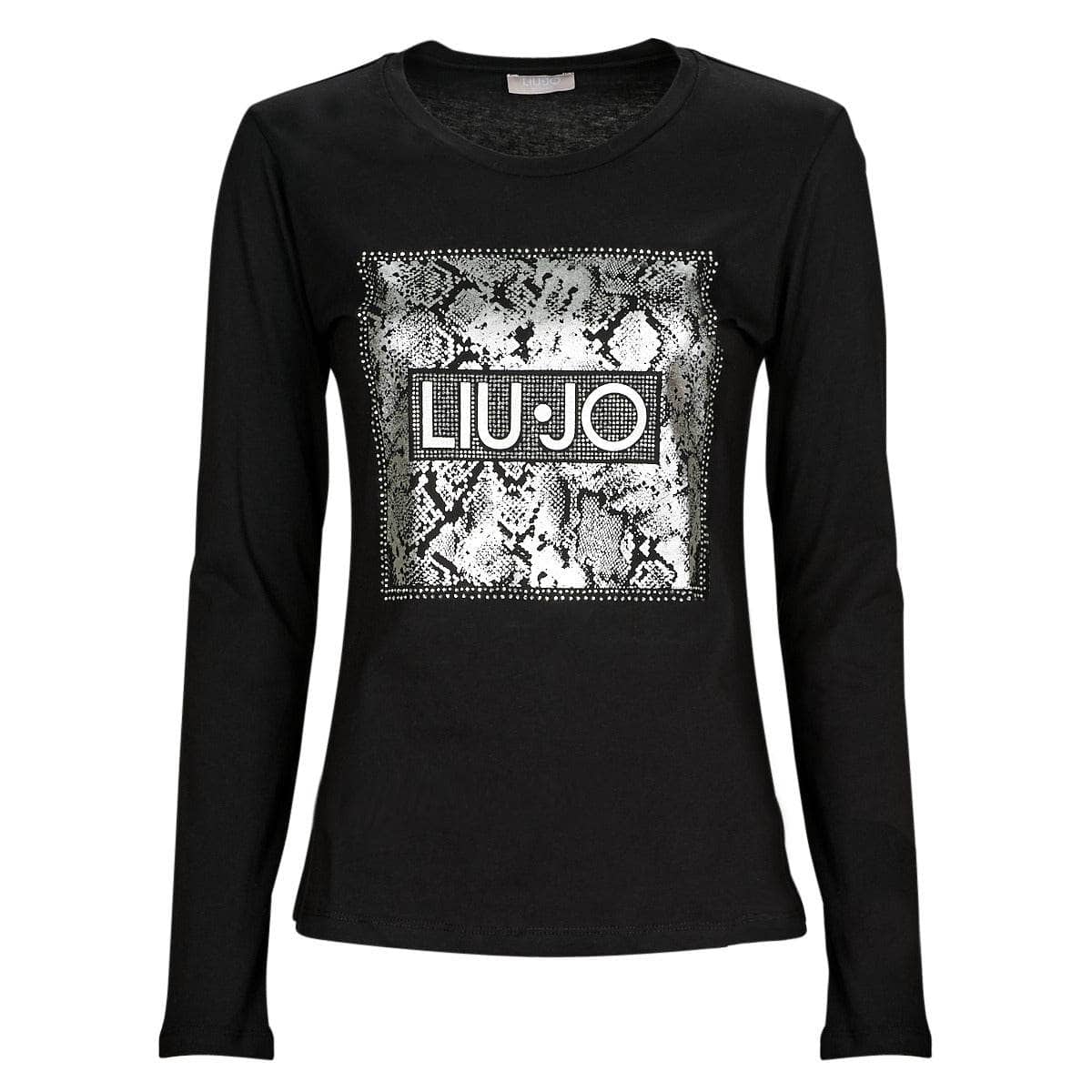 T-shirts a maniche lunghe Donna Liu Jo MF3426 Nero