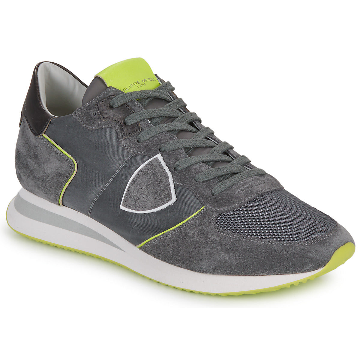 Sneakers Uomo Philippe Model  TROPEZ X LOW MAN  Grigio