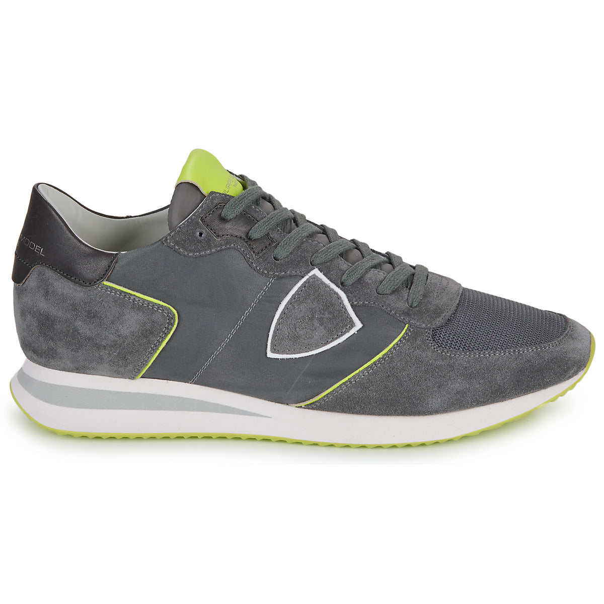Sneakers Uomo Philippe Model  TROPEZ X LOW MAN  Grigio