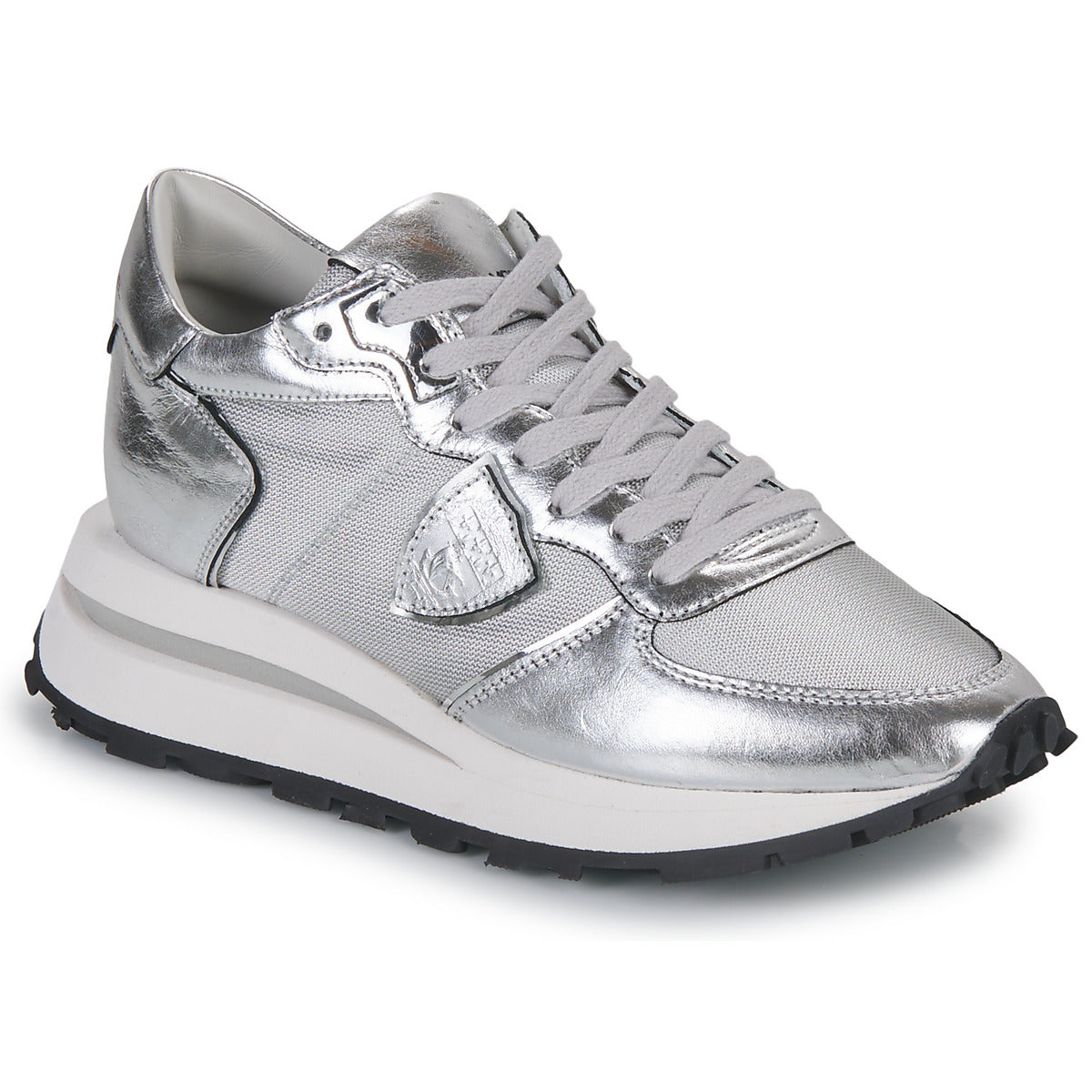 Sneakers basse Donna Philippe Model  TROPEZ HAUTE LOW WOMAN  Argento