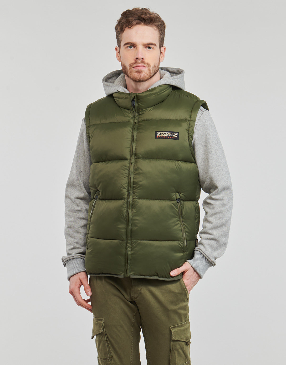 Piumino Uomo Napapijri  SUOMI  Kaki