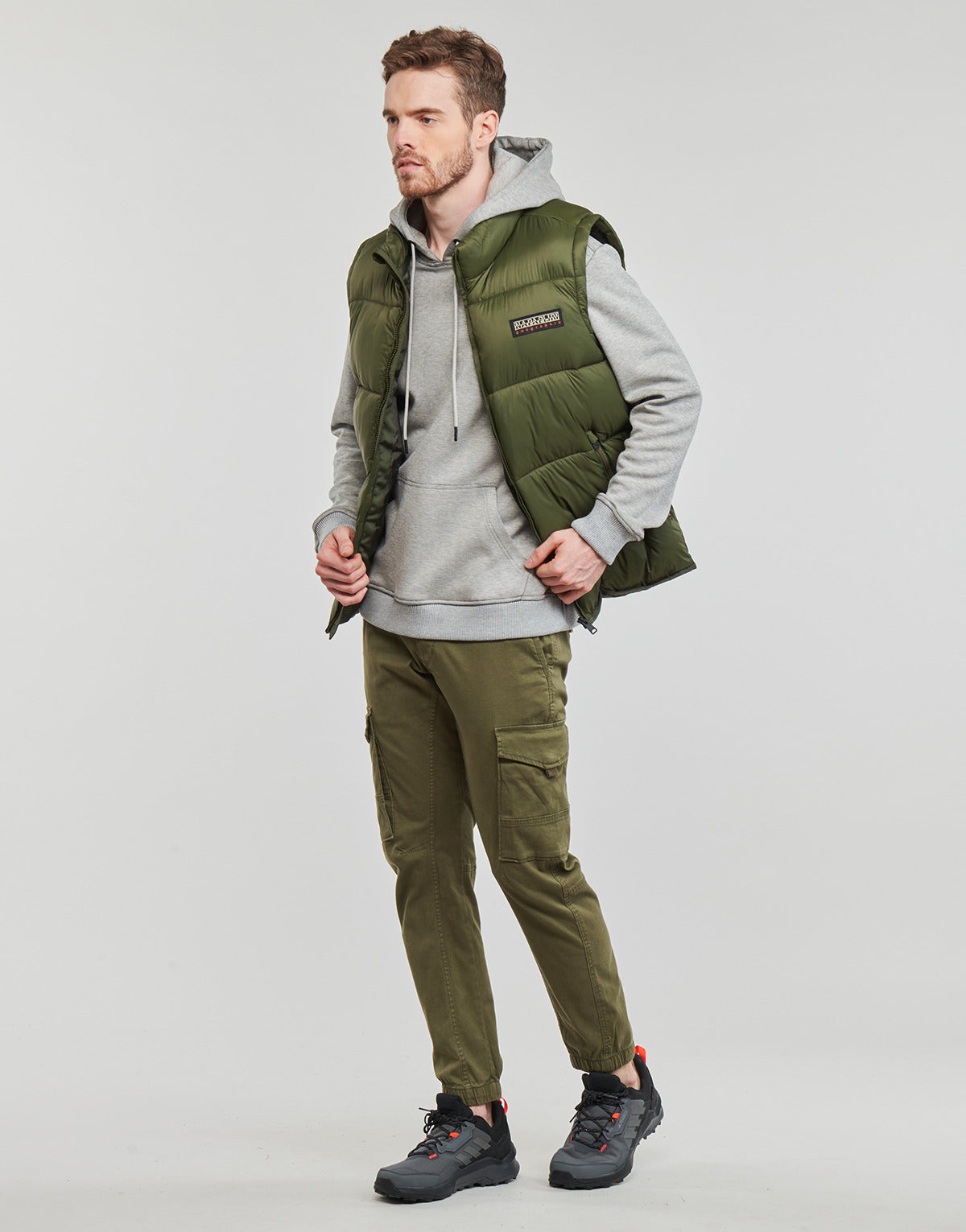 Piumino Uomo Napapijri SUOMI Kaki