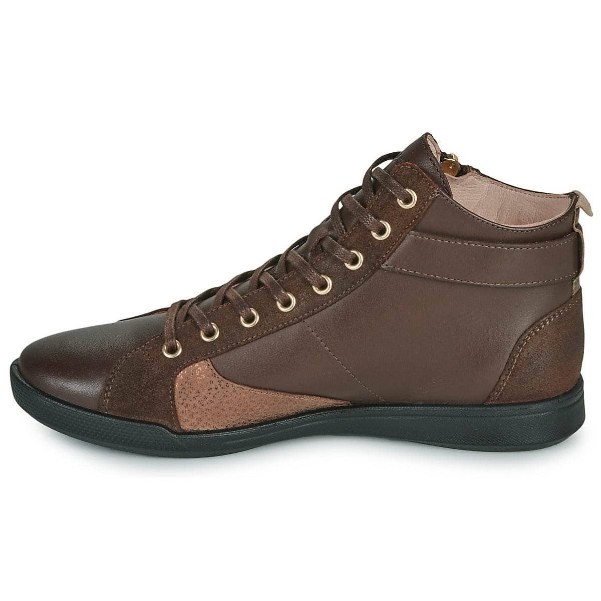 Sneakers alte Donna Pataugas PALME/MIX Marrone