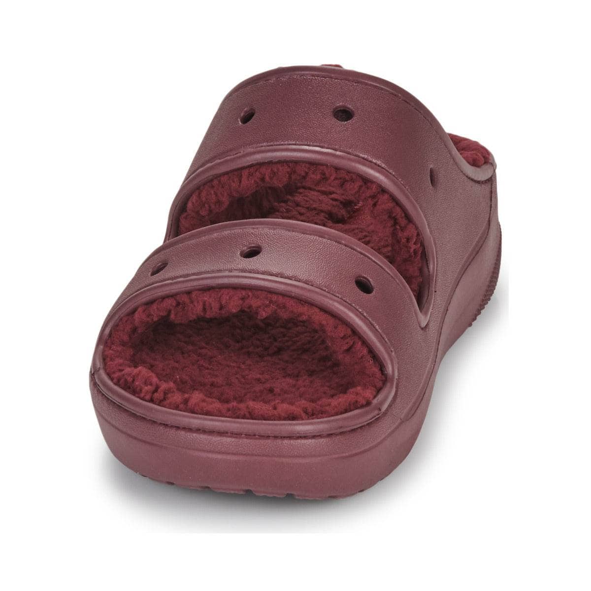 Scarpe Donna Crocs Classic Cozzzy Sandal Bordeaux