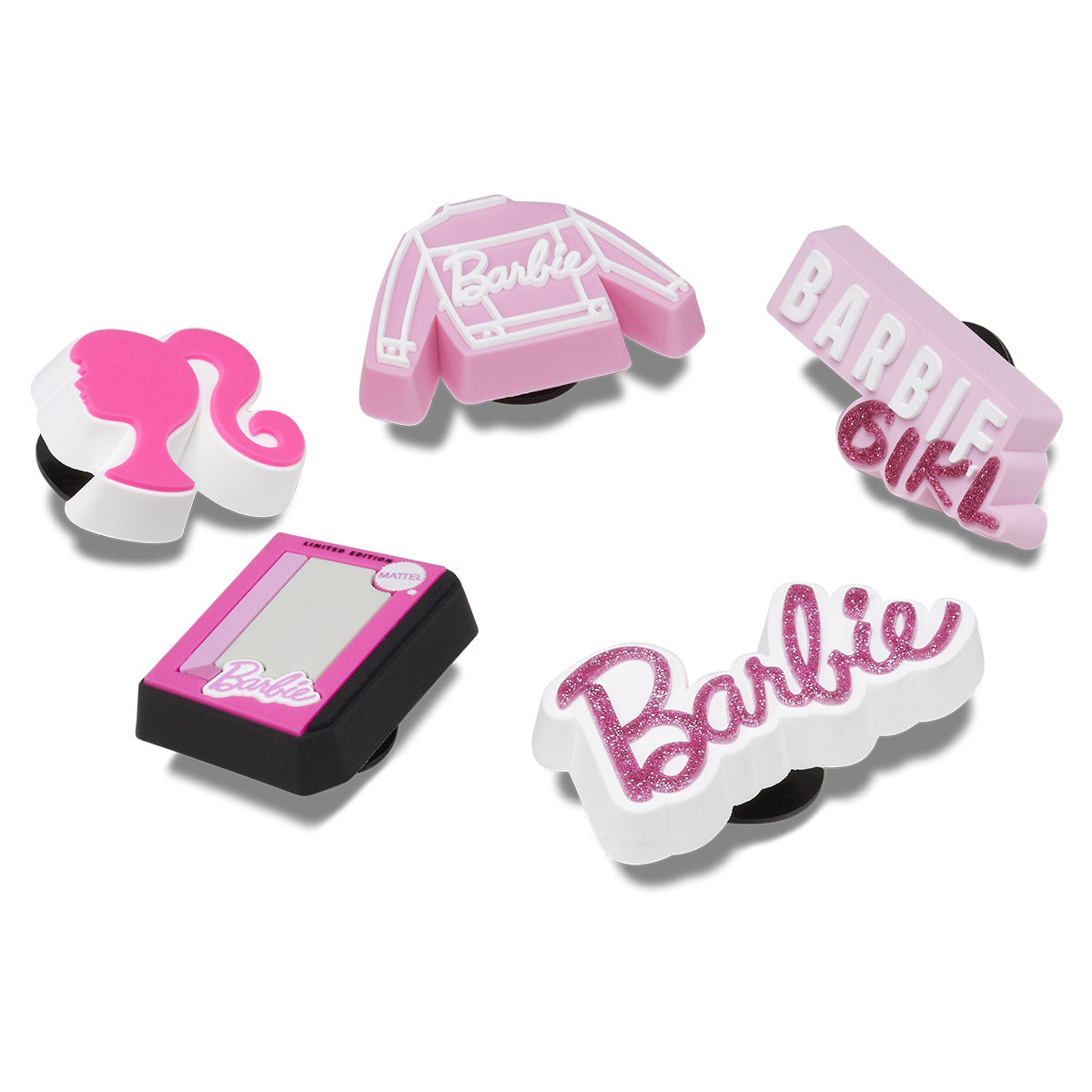 Accessori scarpe Uomo Crocs  JIBBITZ Barbie 5Pck  Multicolore