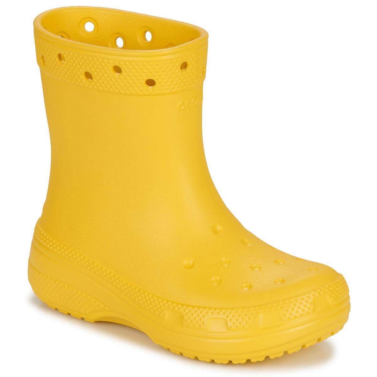 Stivali bambini ragazza Crocs Classic Boot K Giallo