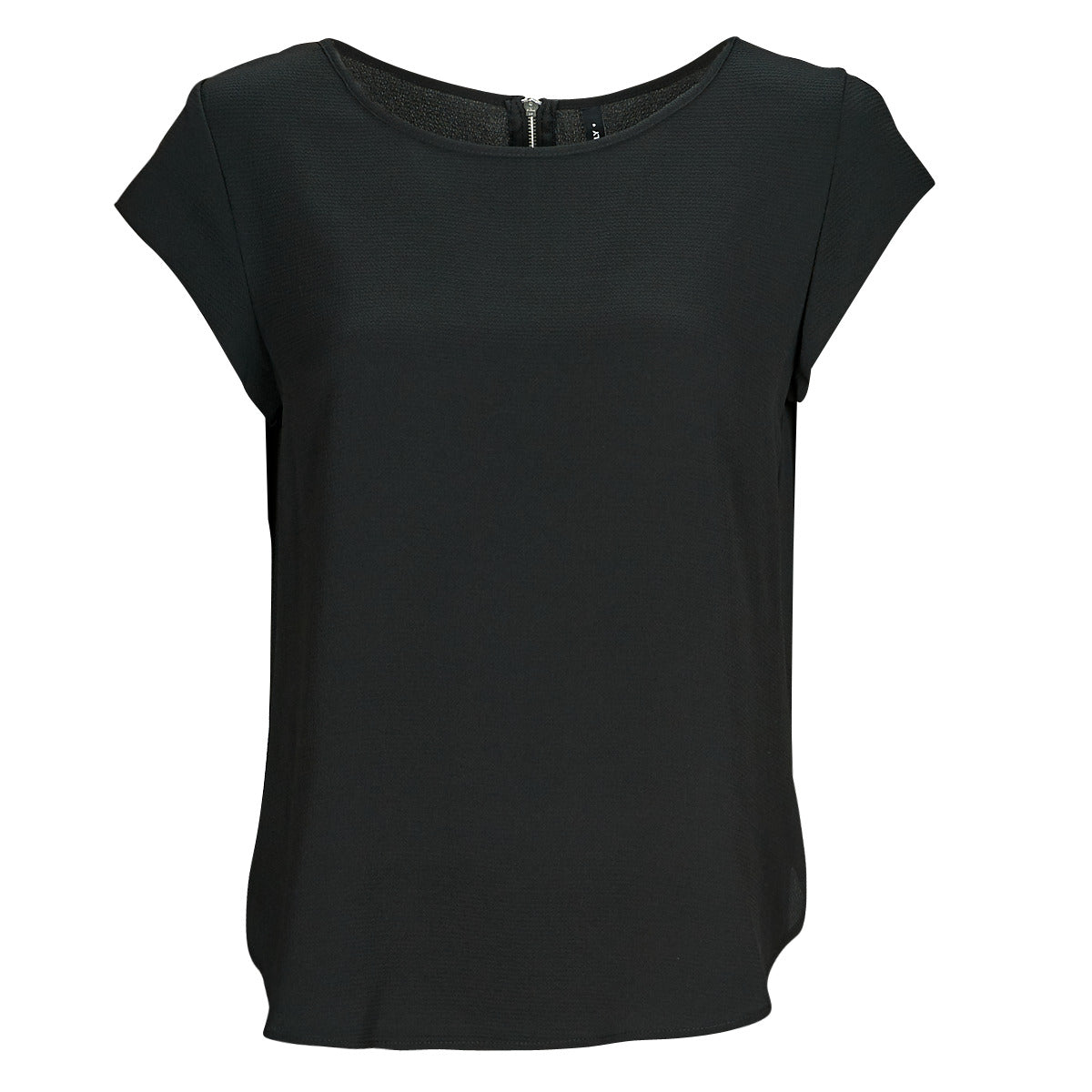 T-shirt Donna Only  ONLVIC S/S SOLID TOP  PTM  Nero