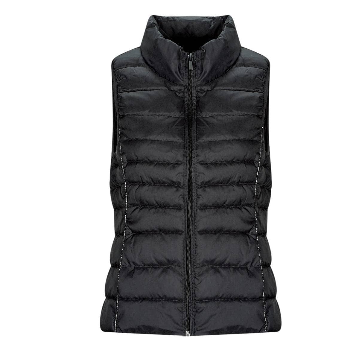 Piumino Donna Only ONLNEWCLAIRE QUILTED WAISTCOAT OTW Nero