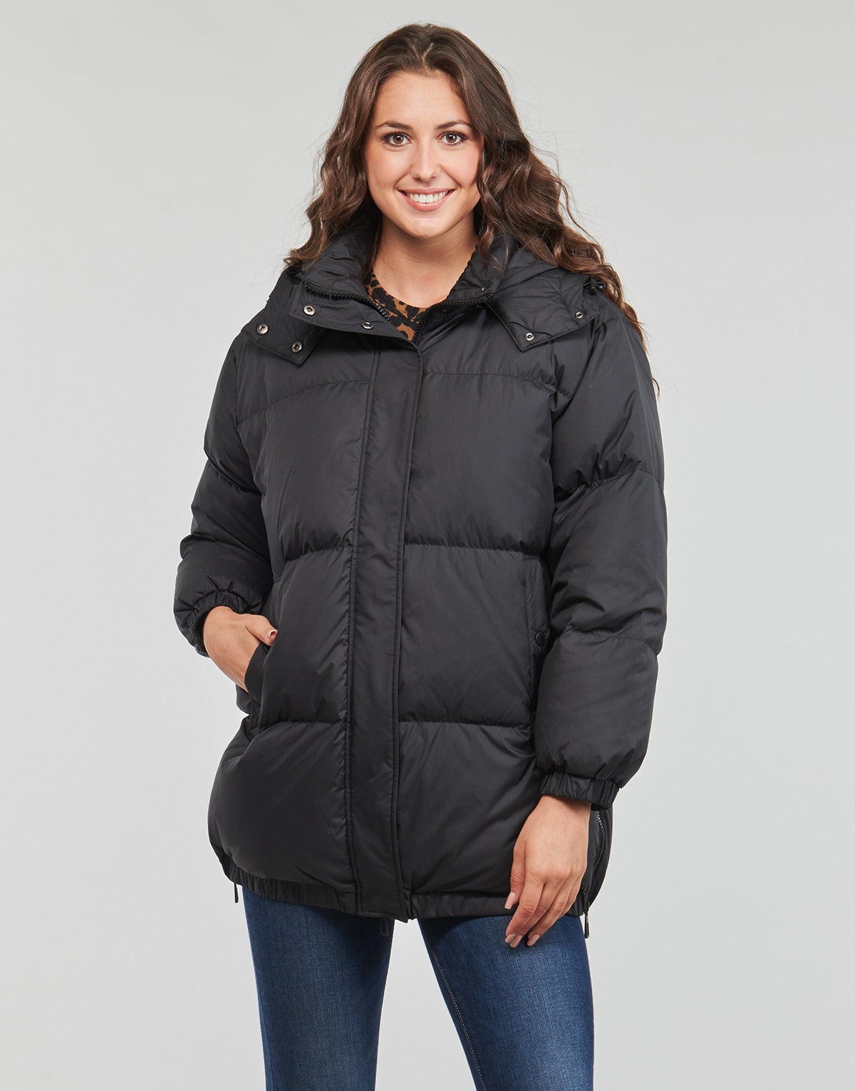 Piumino Donna Only  ONLVILMA DOWN JACKET CC OTW  Nero