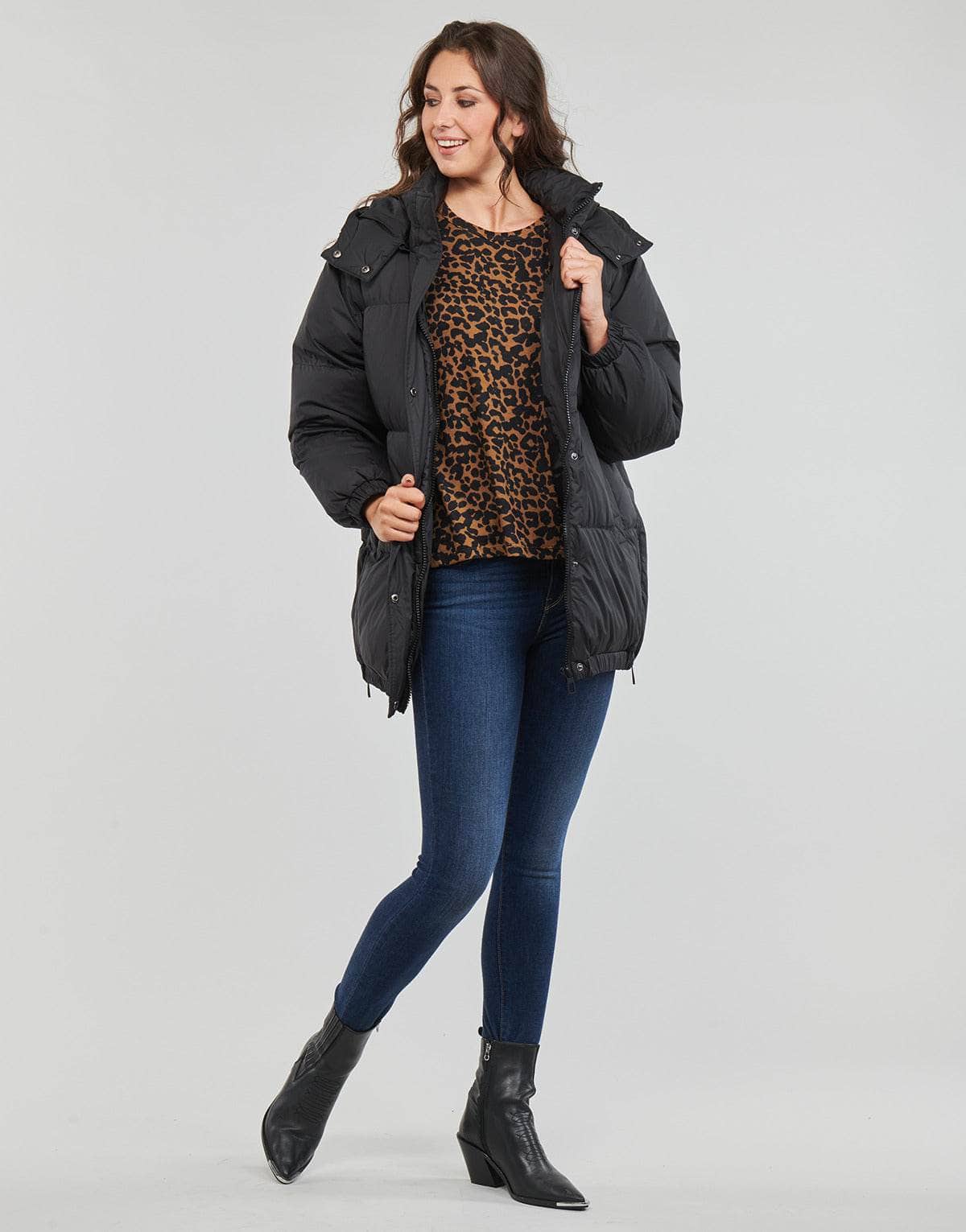 Piumino Donna Only ONLVILMA DOWN JACKET CC OTW Nero