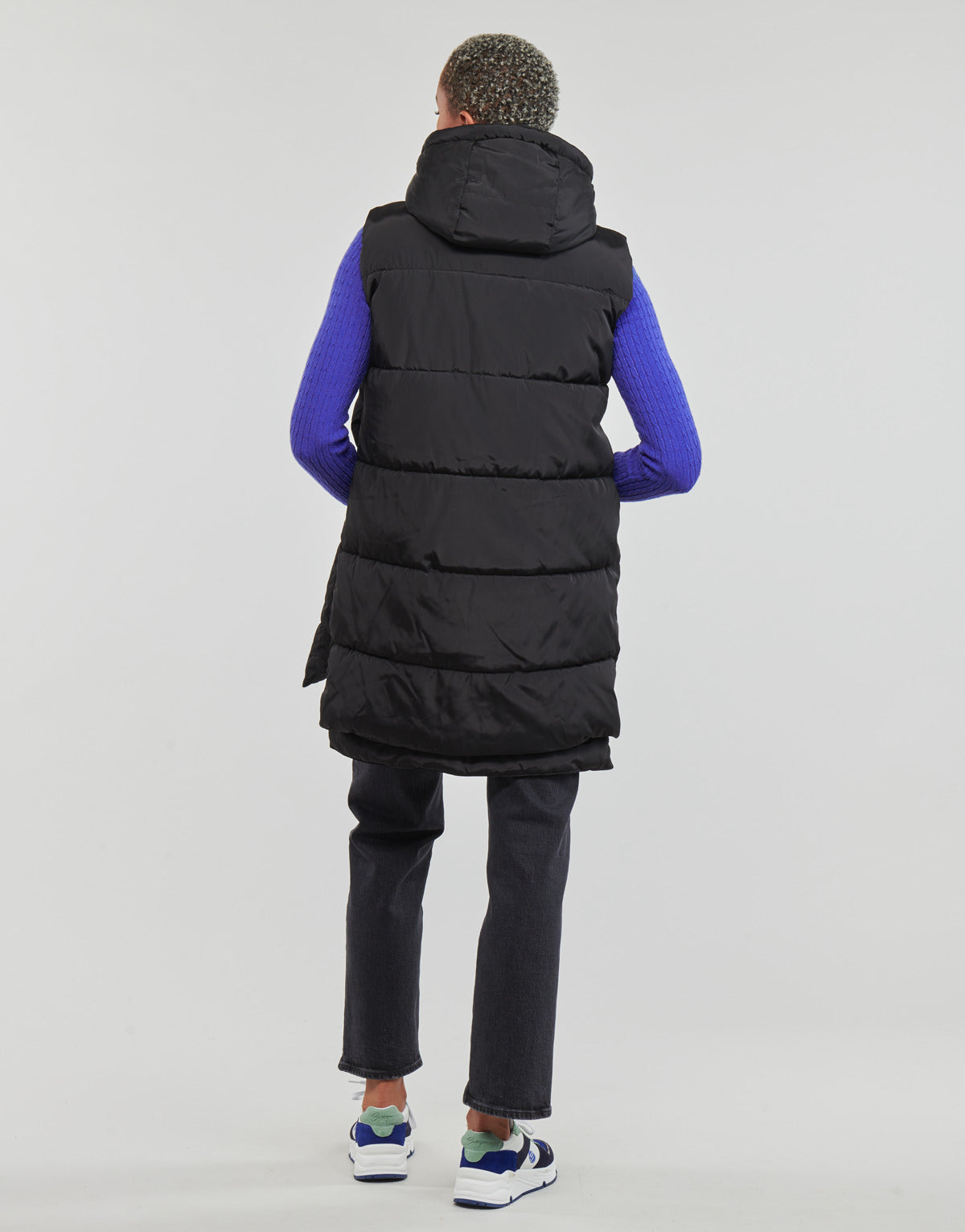 Piumino Donna Only  ONLNEWNORA PUFFER WAISTCOAT CC OTW  Nero