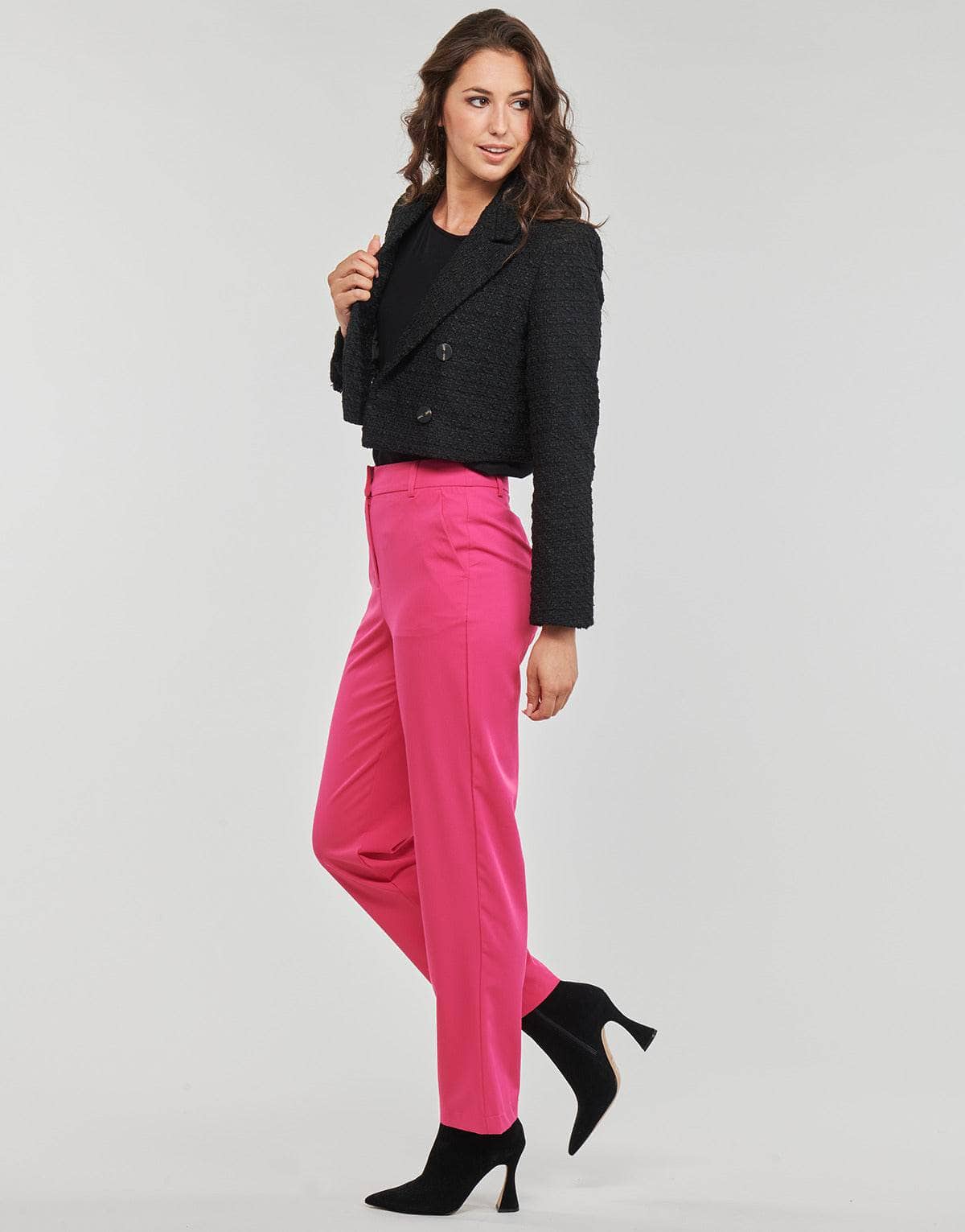 Giacca Donna Only ONLNEWKENNEDY BOUCLE BLAZER OTW Nero