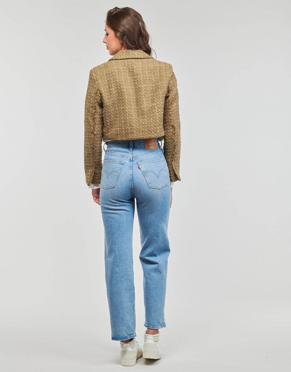 Giacca Donna Only ONLNEWKENNEDY BOUCLE BLAZER OTW Marrone