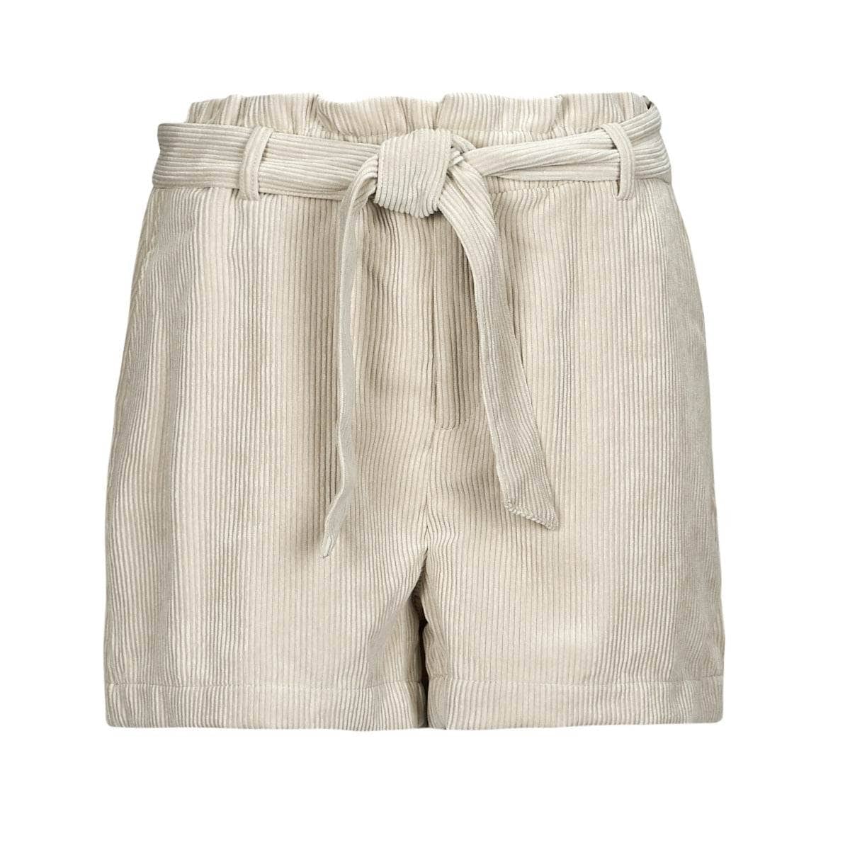 Shorts Donna Only ONLVIOLA HW PB BELT CORD SHORTS TLR Beige