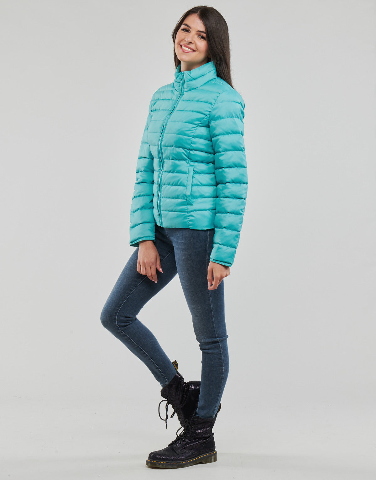 Piumino Donna Only ONLNEWTAHOE QUILTED JACKET OTW Blu