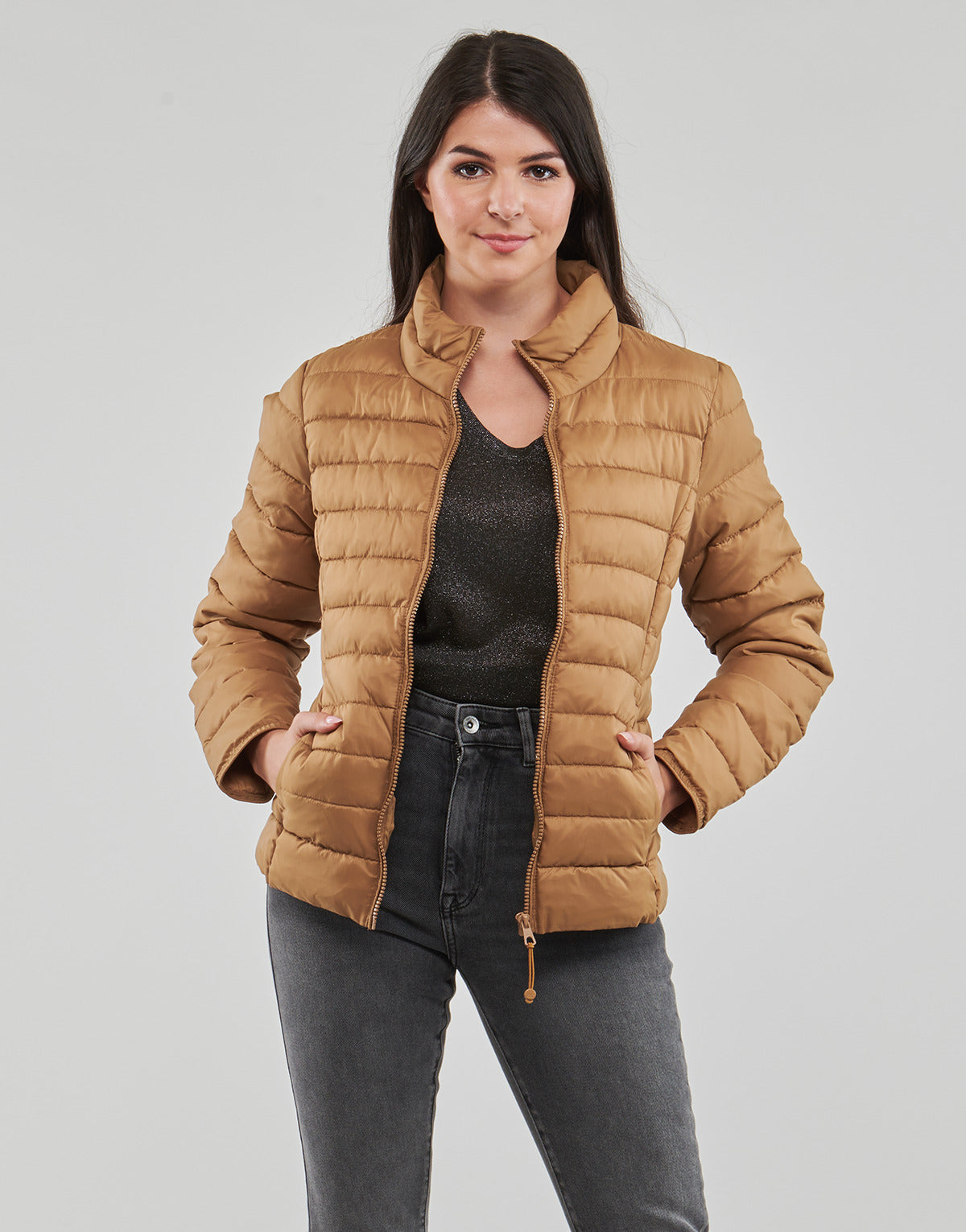 Piumino Donna Only ONLNEWTAHOE QUILTED JACKET OTW Marrone