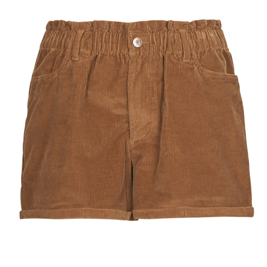 Shorts Donna Only ONLCUBA-FLORA HW PB CORD SHORTS PNT Marrone