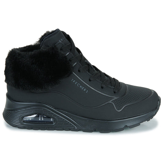 Scarpe bambini ragazza Skechers UNO Nero