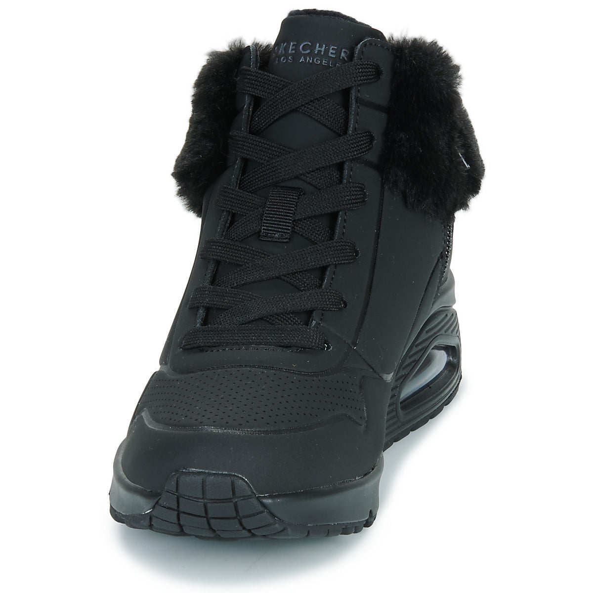 Scarpe bambini ragazza Skechers UNO Nero