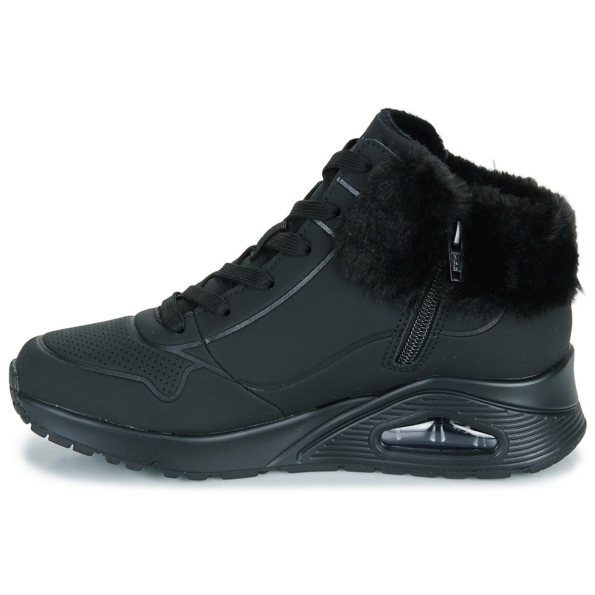 Scarpe bambini ragazza Skechers UNO Nero