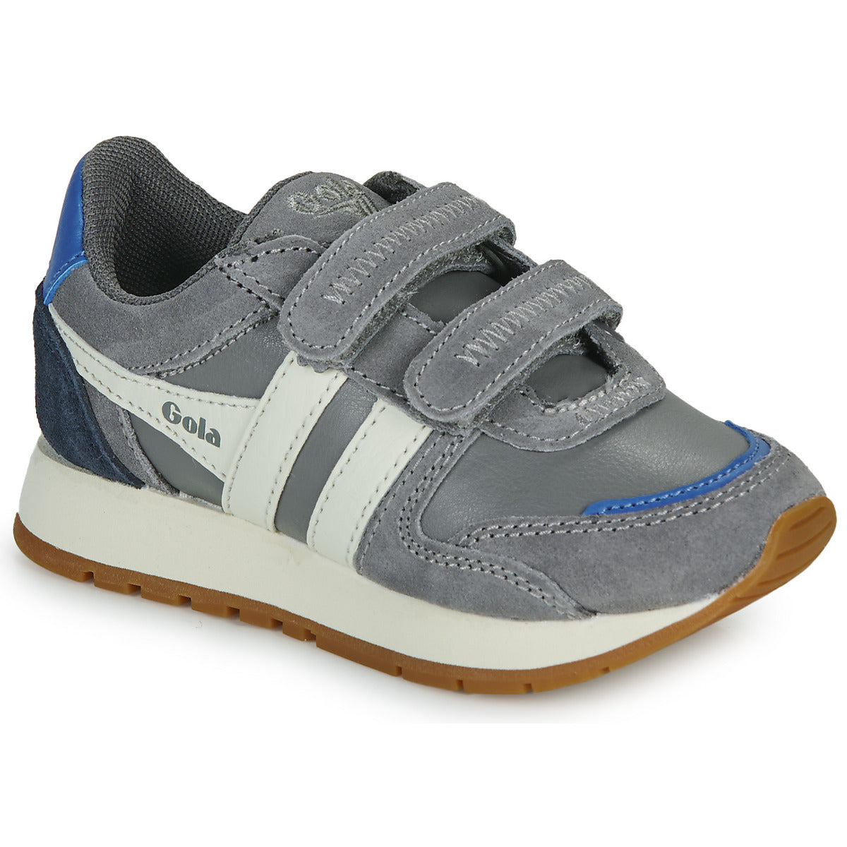 Scarpe bambini ragazza Gola Austin Pure Strap Grigio