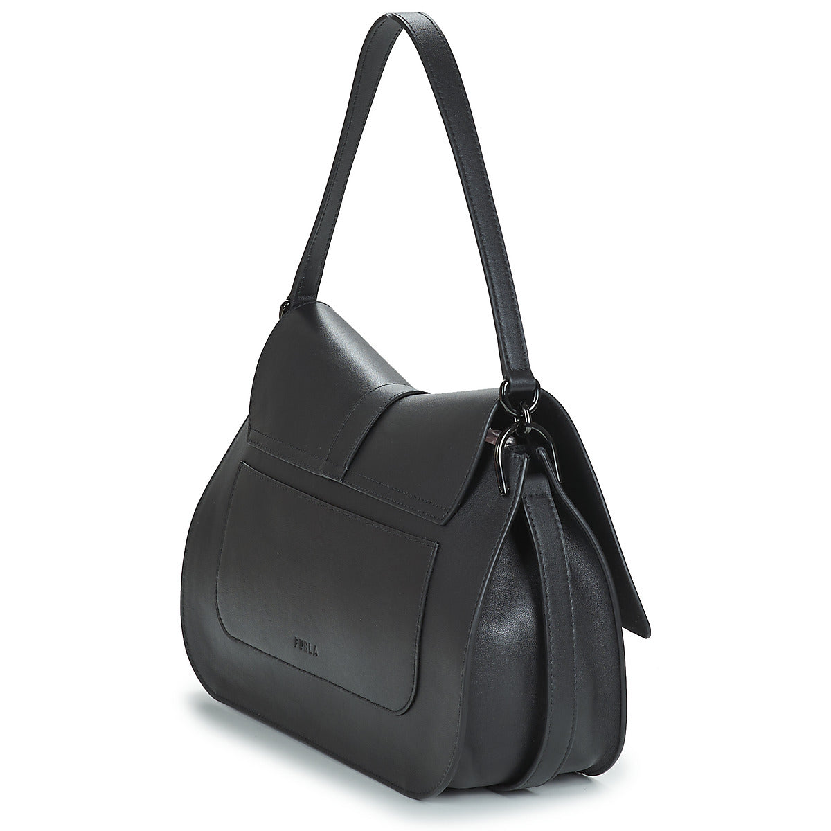 Borsette Donna Furla  FURLA FLOW L TOP HANDLE  Nero