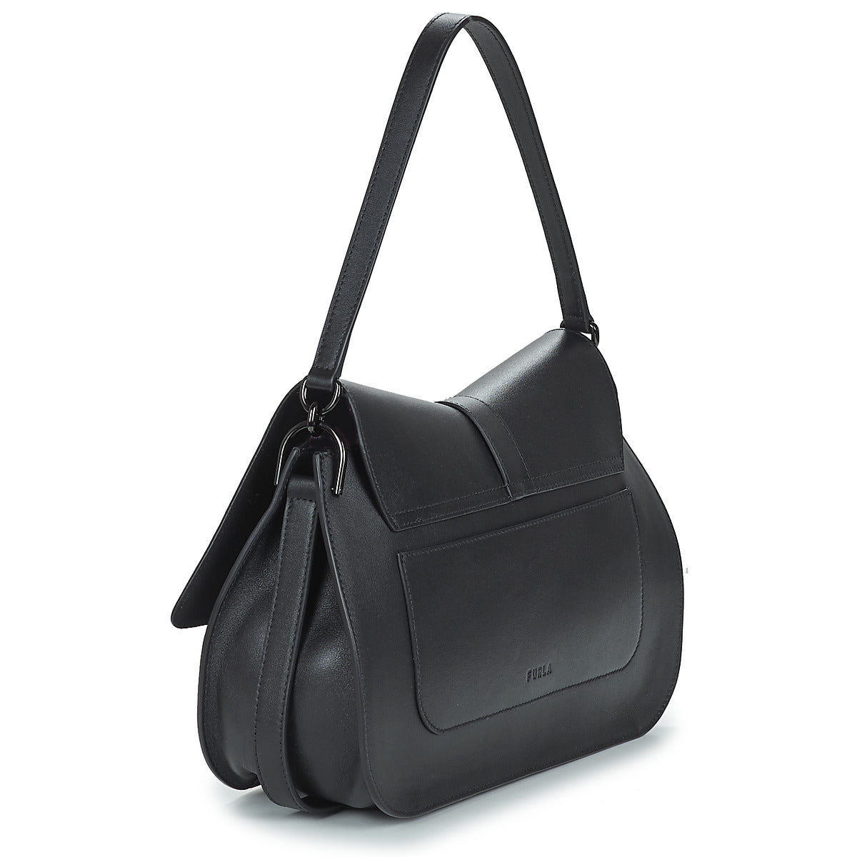 Borsette Donna Furla  FURLA FLOW L TOP HANDLE  Nero