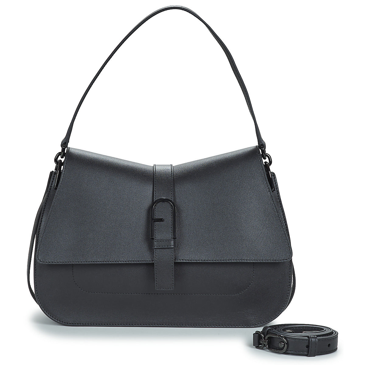 Borsette Donna Furla  FURLA FLOW L TOP HANDLE  Nero