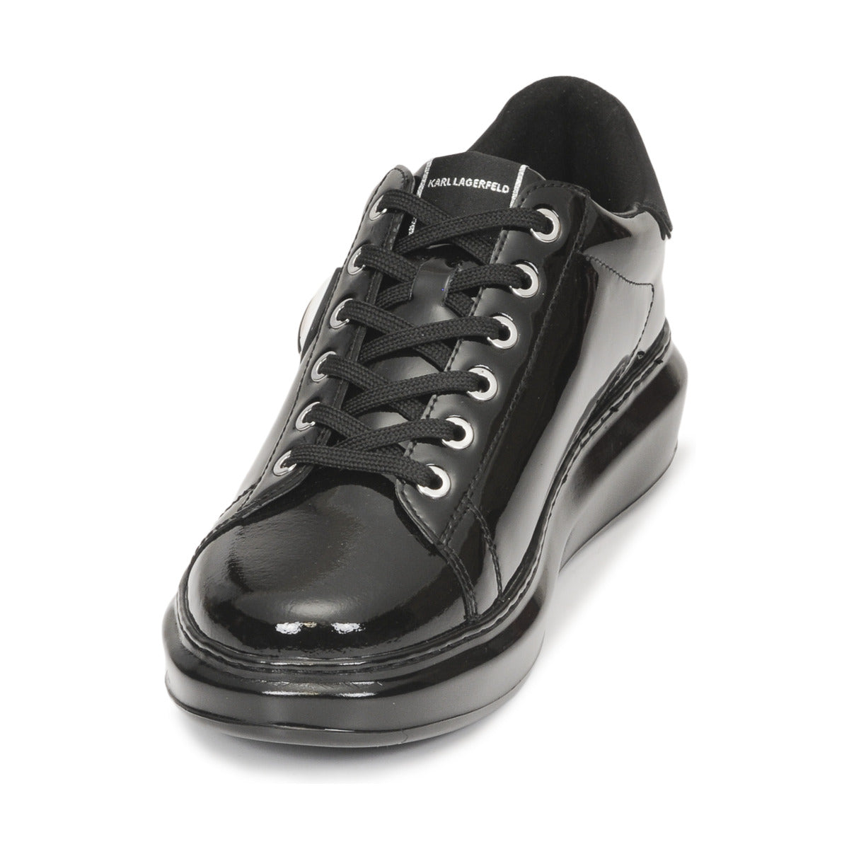 Sneakers basse Donna Karl Lagerfeld  KAPRI Ikon Shine Lo Unlined  Nero