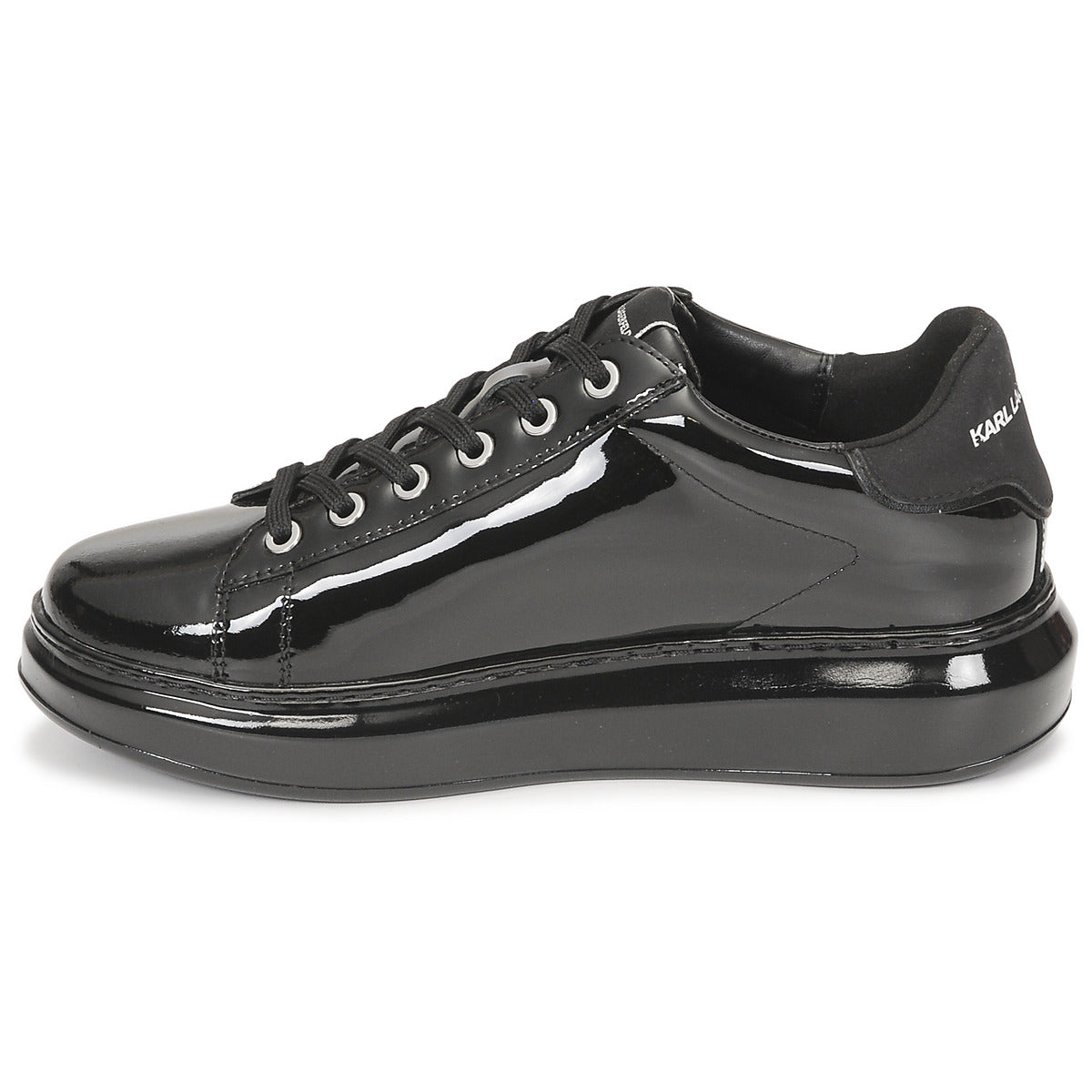 Sneakers basse Donna Karl Lagerfeld  KAPRI Ikon Shine Lo Unlined  Nero