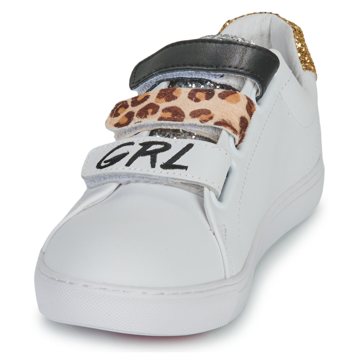 Sneakers basse Donna Bons baisers de Paname EDITH BARBIE GIRL POWER Bianco