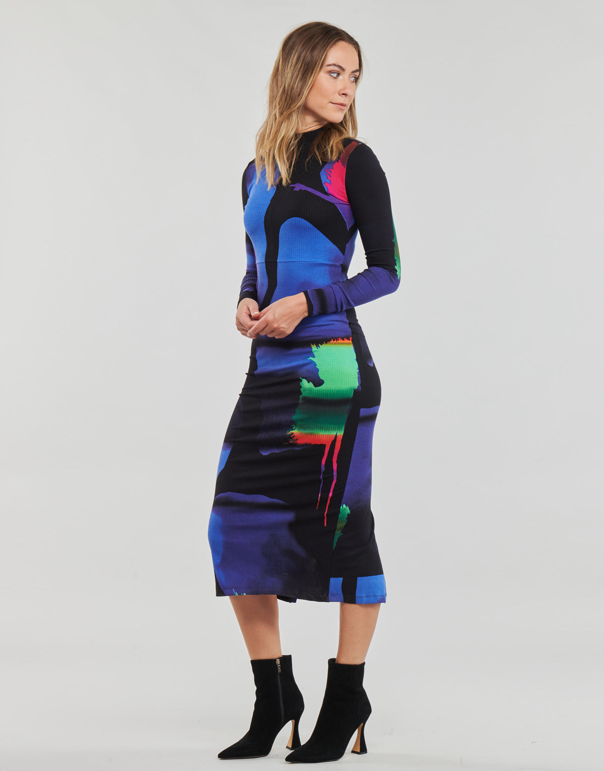 Abito lungo Donna Desigual  HOLOGRAM - LACROIX  Multicolore