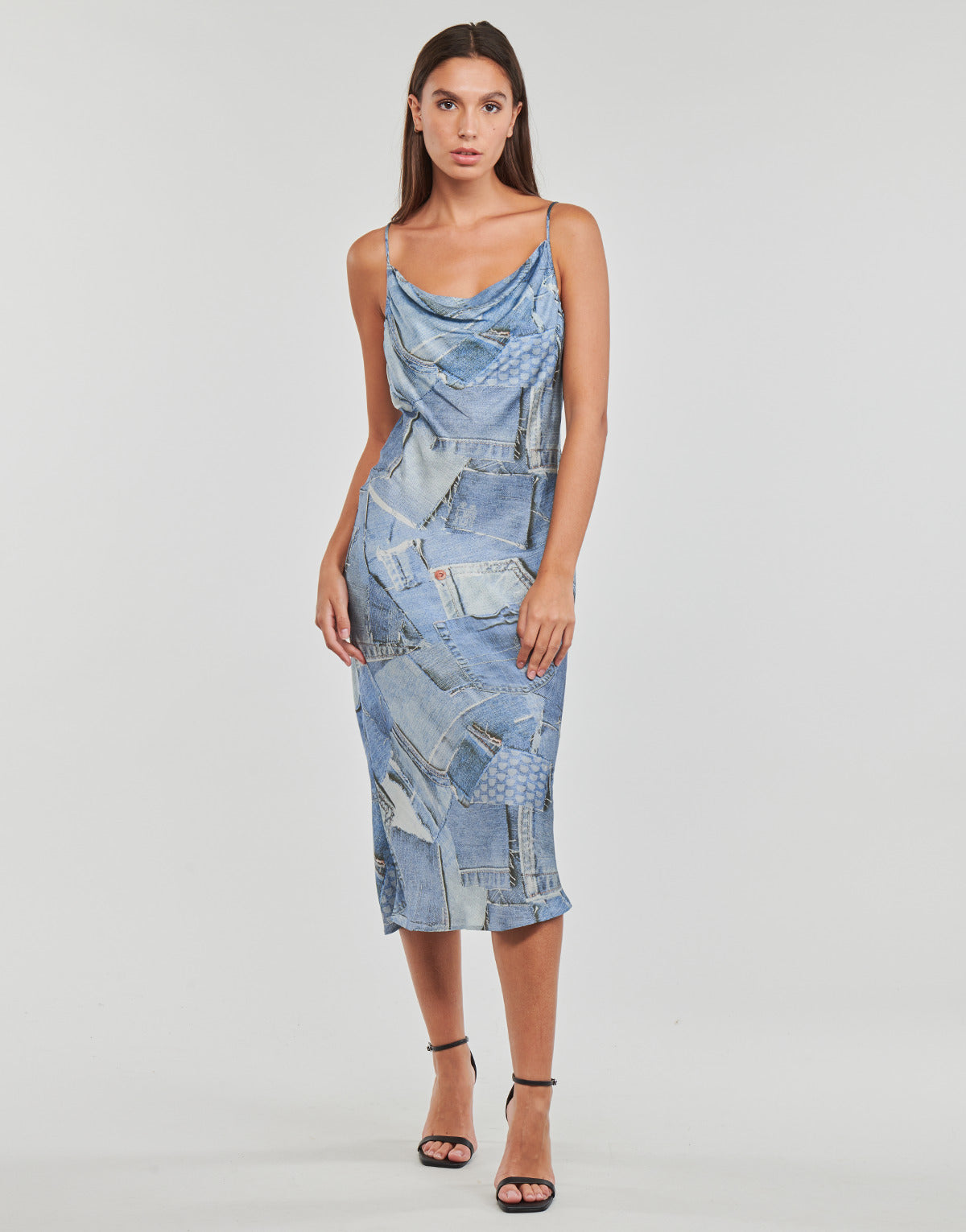 Abito lungo Donna Desigual  MISISIPI  Blu