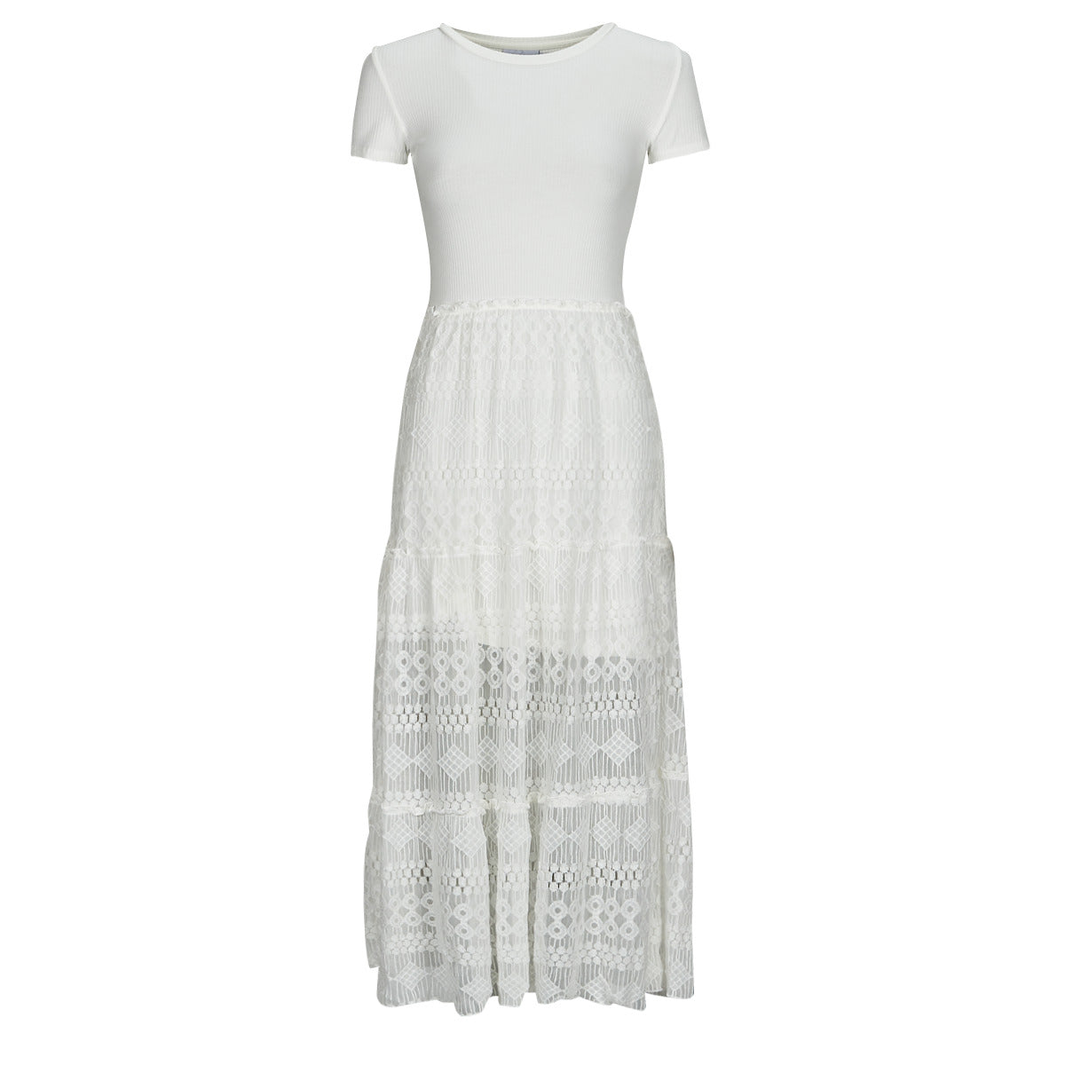 Abito lungo Donna Desigual DARLING Bianco