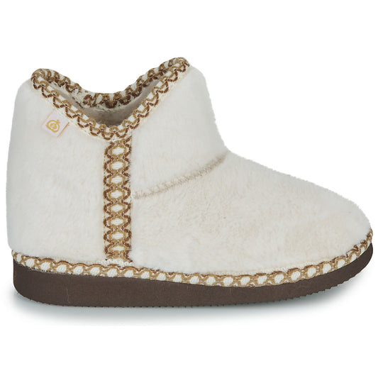 Pantofole bambini ragazza Citrouille et Compagnie NEW 23 Bianco