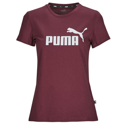 T-shirt Donna Puma ESS LOGO TEE (S) Viola