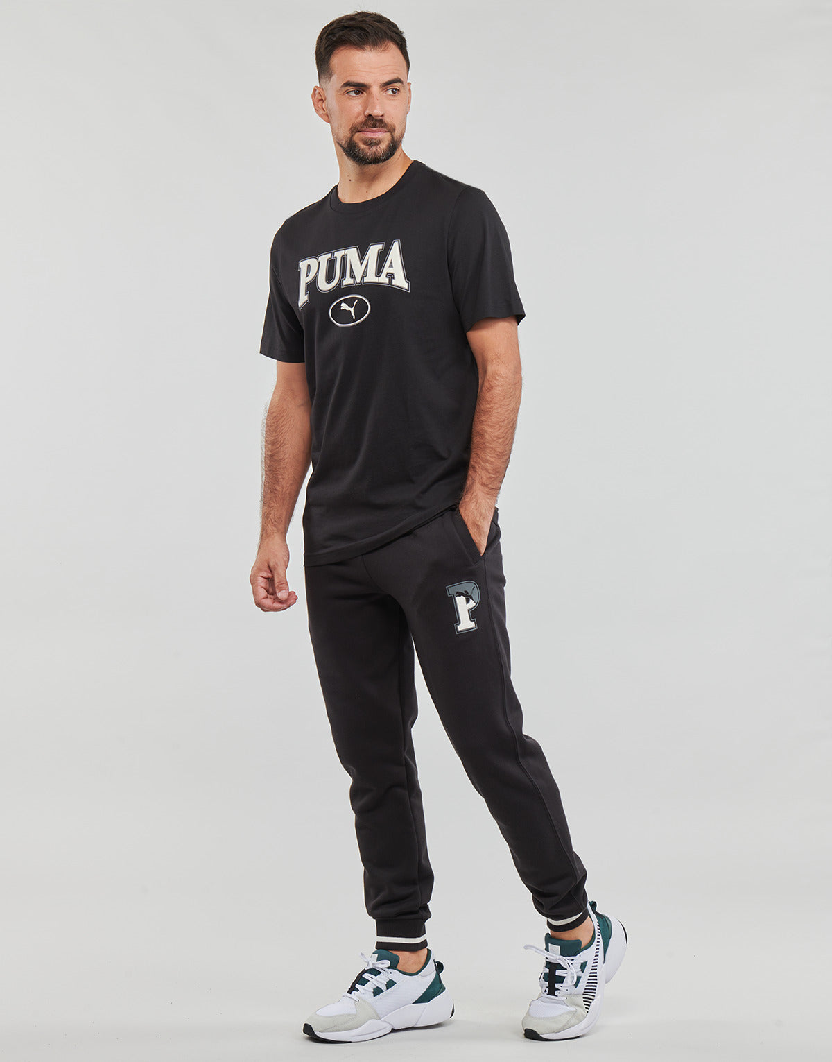 T-shirt Uomo Puma PUMA SQUAD TEE Nero