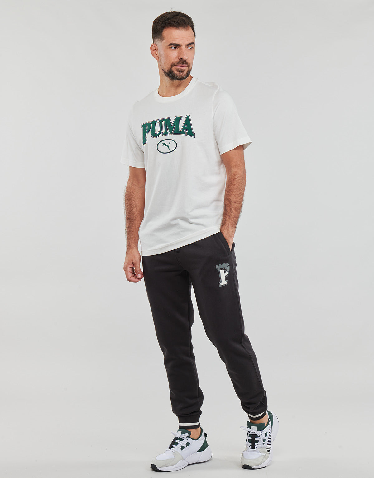 T-shirt Uomo Puma PUMA SQUAD TEE Bianco