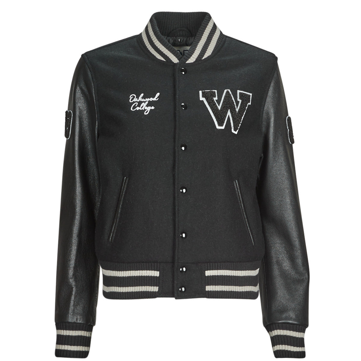 Giacca in pelle Donna Oakwood GRADUATE Nero