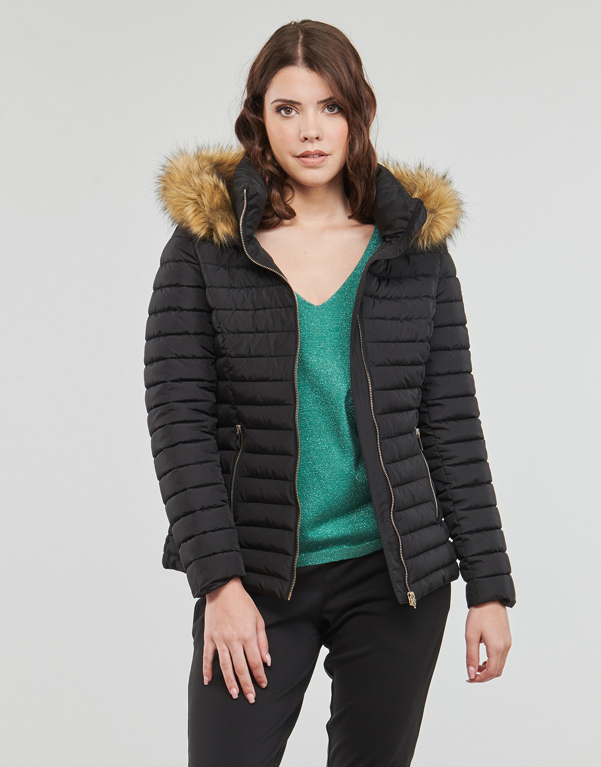 Piumino Donna Les Petites Bombes  ALIMA  Nero