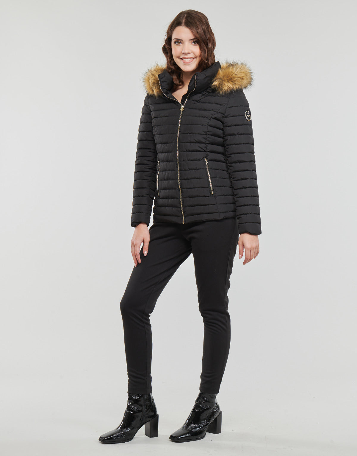 Piumino Donna Les Petites Bombes  ALIMA  Nero