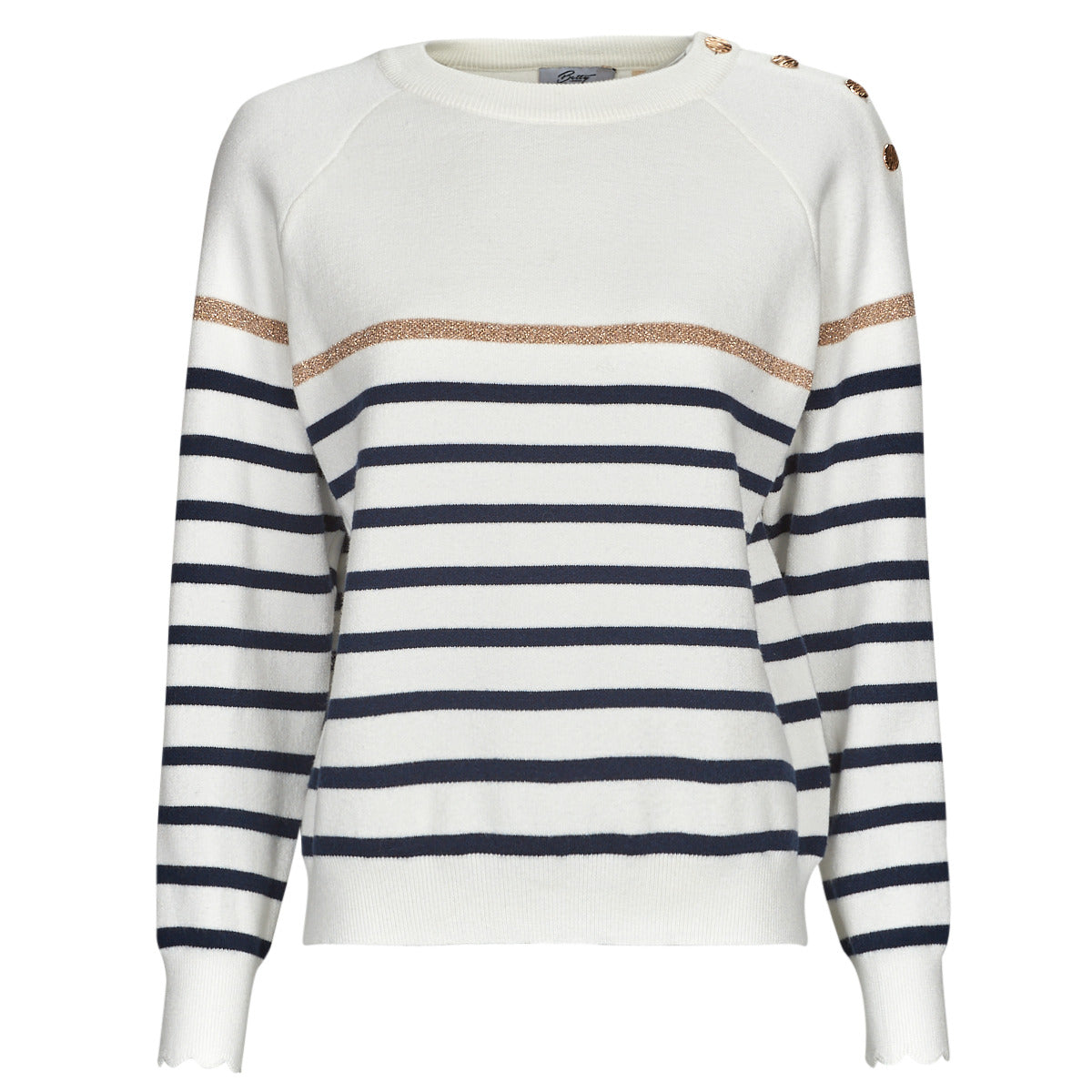 Maglione Donna Betty London STRANDY Bianco
