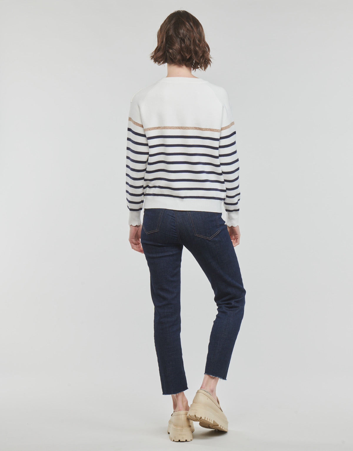 Maglione Donna Betty London STRANDY Bianco