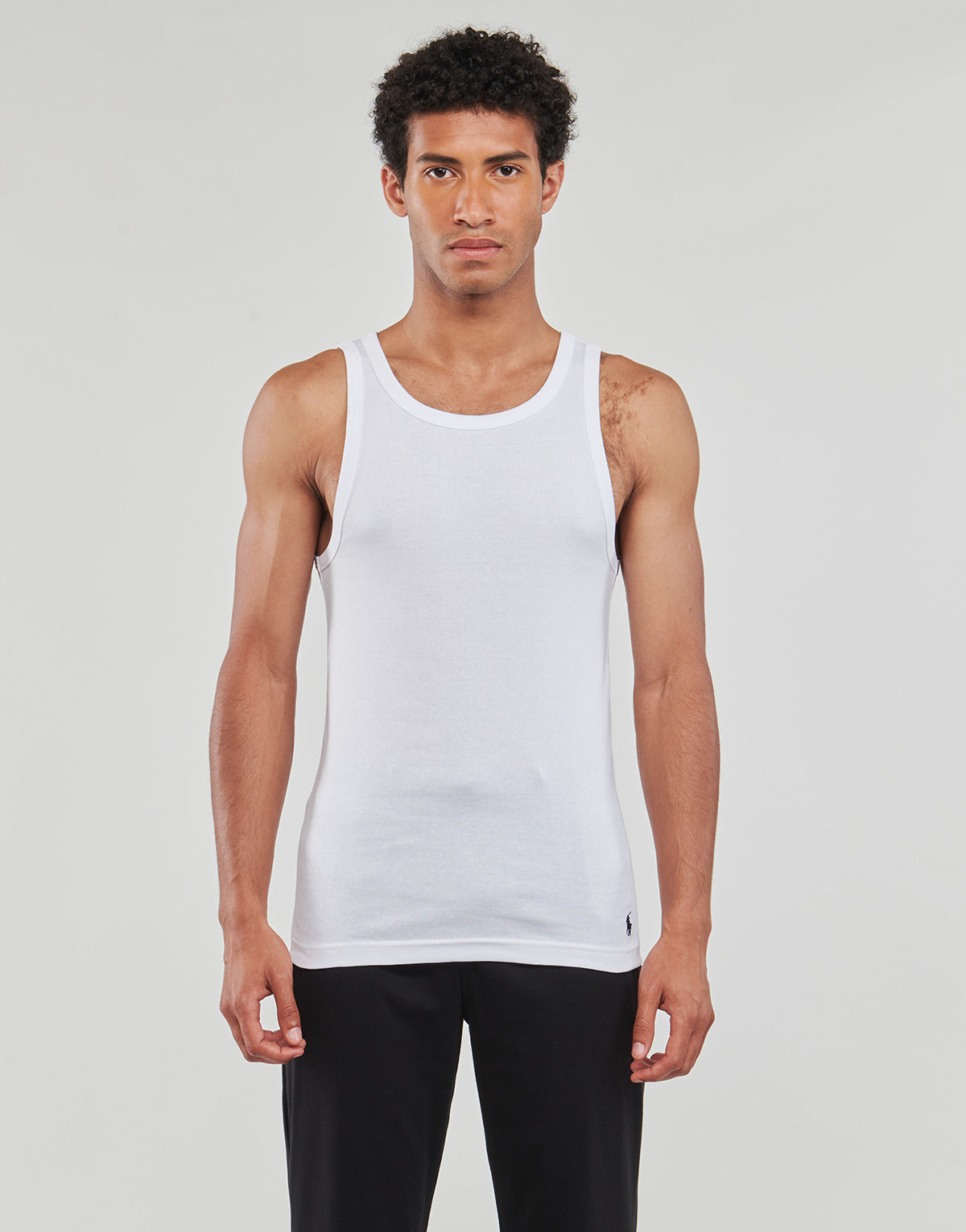 T-shirt senza maniche Uomo Polo Ralph Lauren  CLASSIC TANK 2 PACK  Bianco