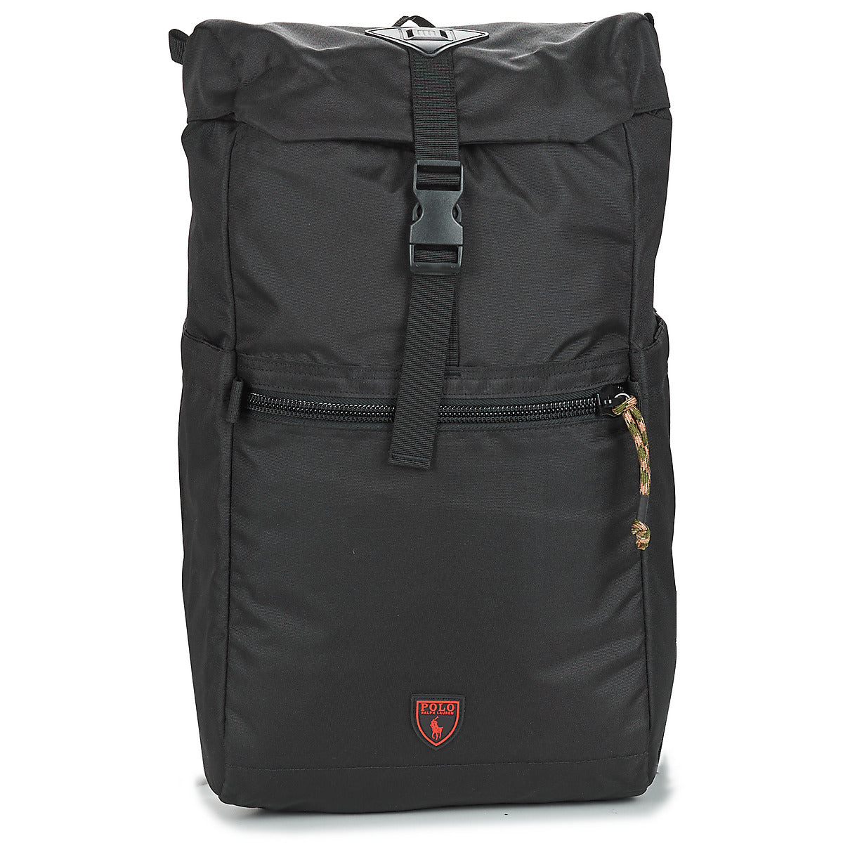 Zaini Uomo Polo Ralph Lauren  FLAP BACKPCK-BACKPACK-LARGE  Nero