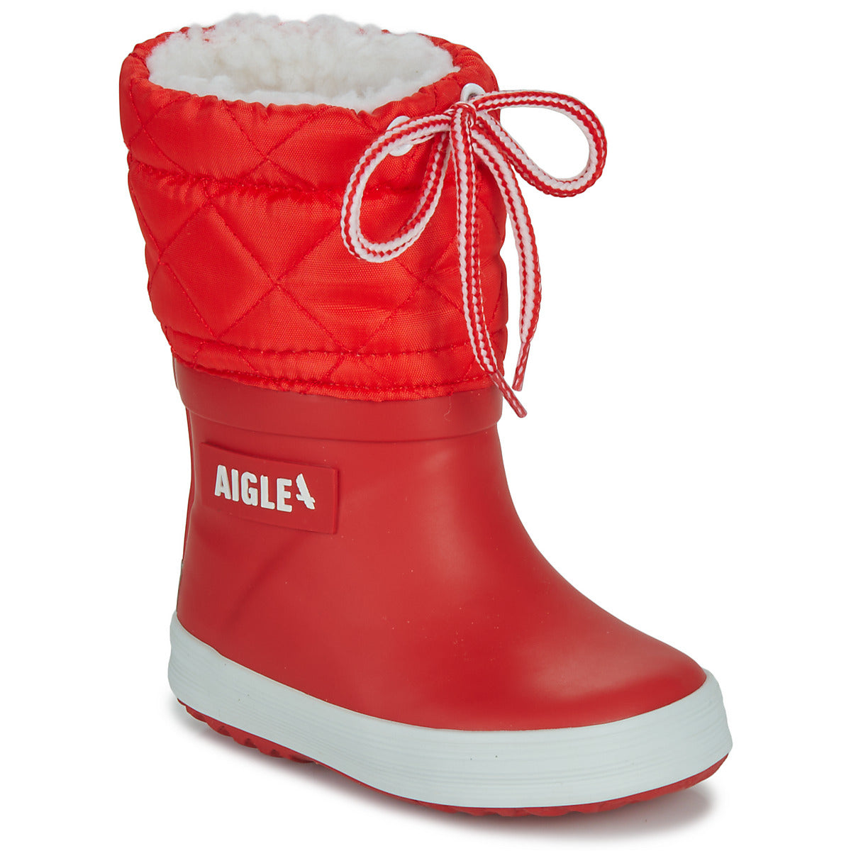 Stivali bambini ragazza Aigle  GIBOULEE  Rosso